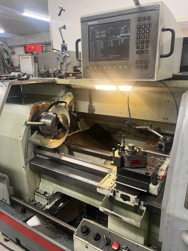CNC-svarv i Mekstas verkstad