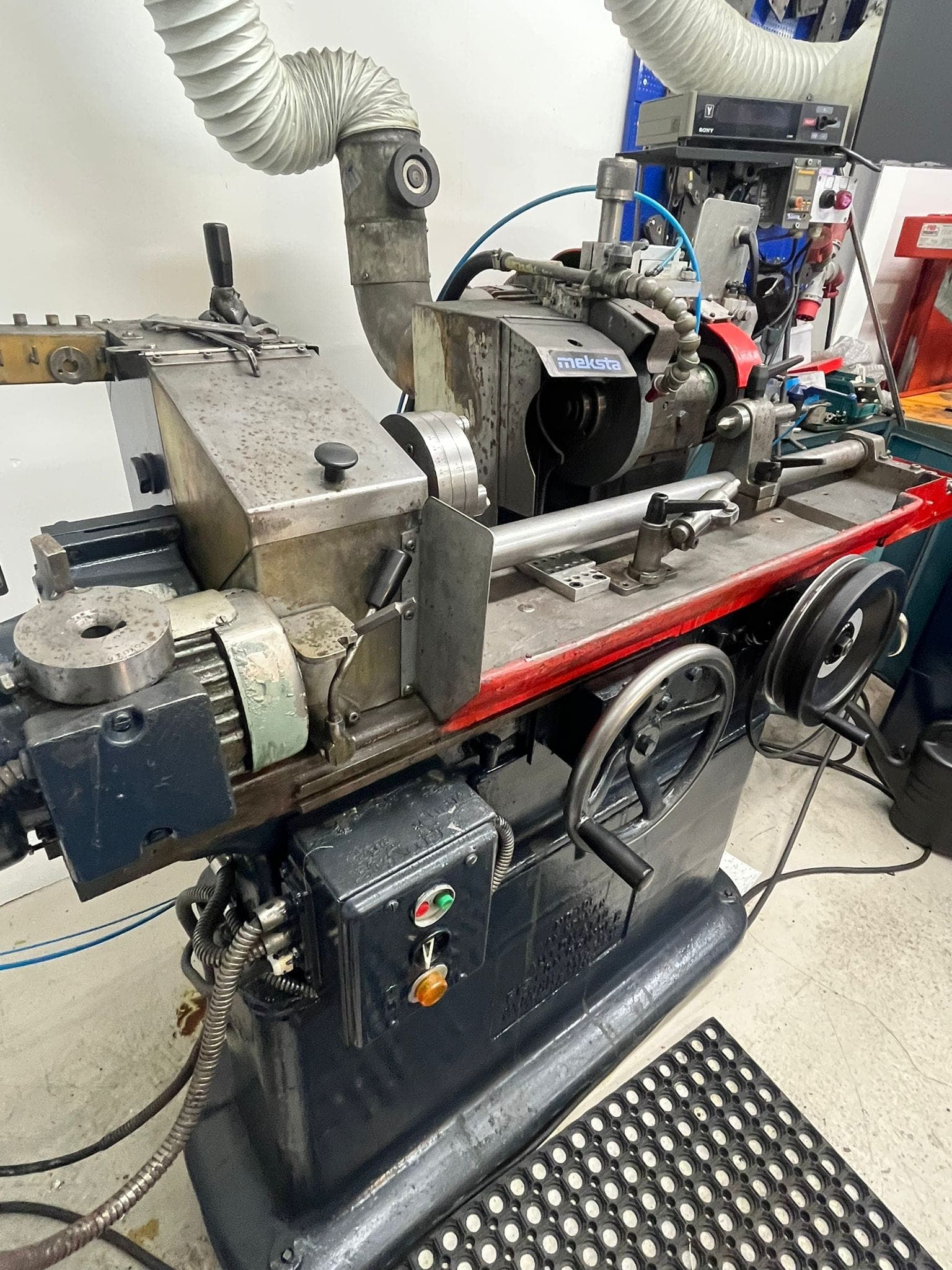 Kamaxelslip i Mekstas verkstad