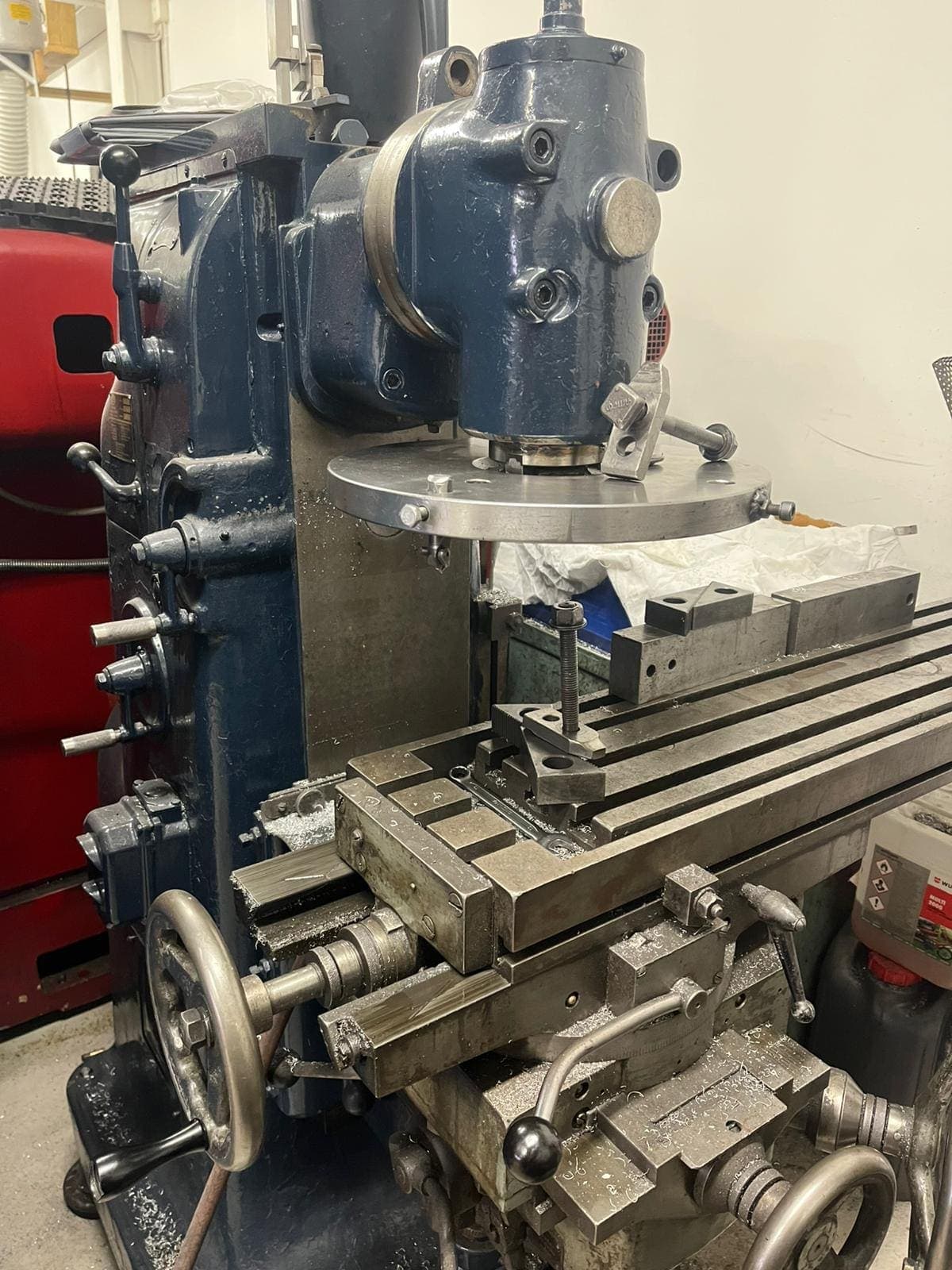 Planfräs i Mekstas verkstad