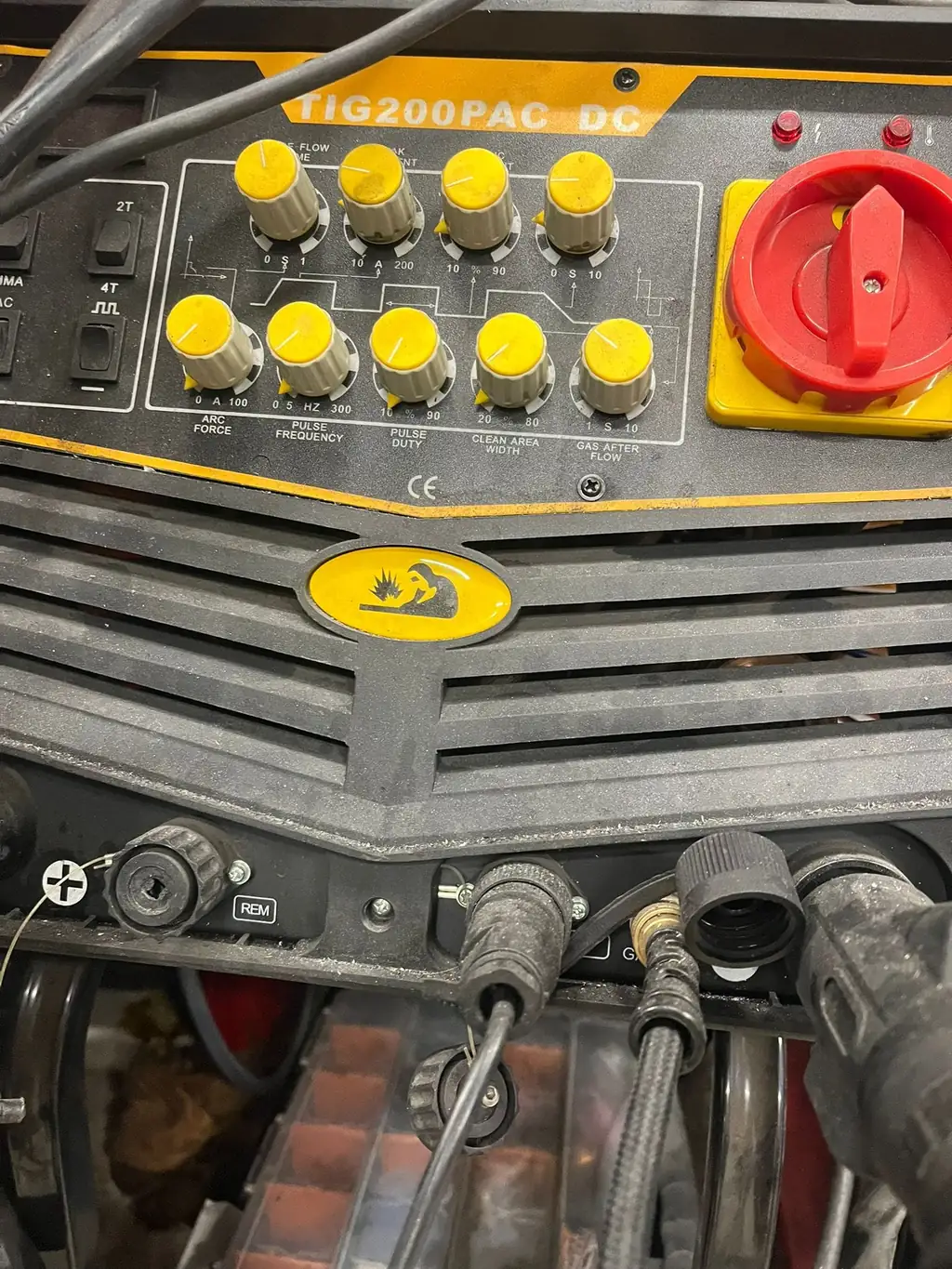 TIG-svets i Mekstas verkstad