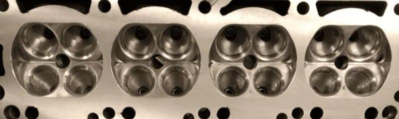 Topplocksportning Opel C.I.H. 2.0 XE, portade insugskanaler