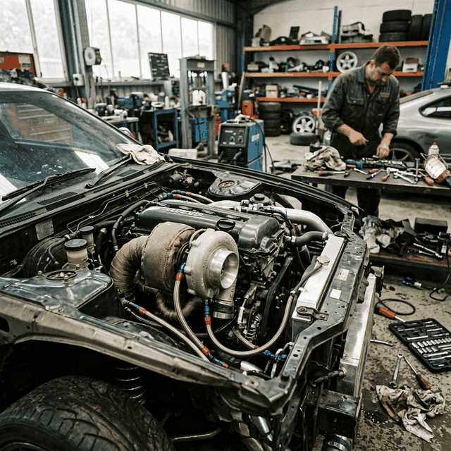 Racing och tävlingsmotorer - maximal prestanda