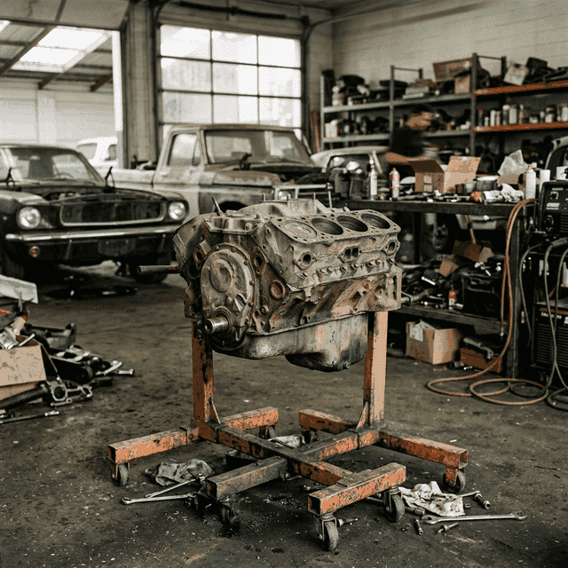 Veteranfordon motorrenovering - klassiska bilar och motorer