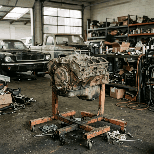 Veteranfordon motorrenovering - klassiska bilar och motorer